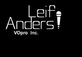 Leif Anders - VOpro a Top Male Voice Actor and Voiceover Professional VOpro